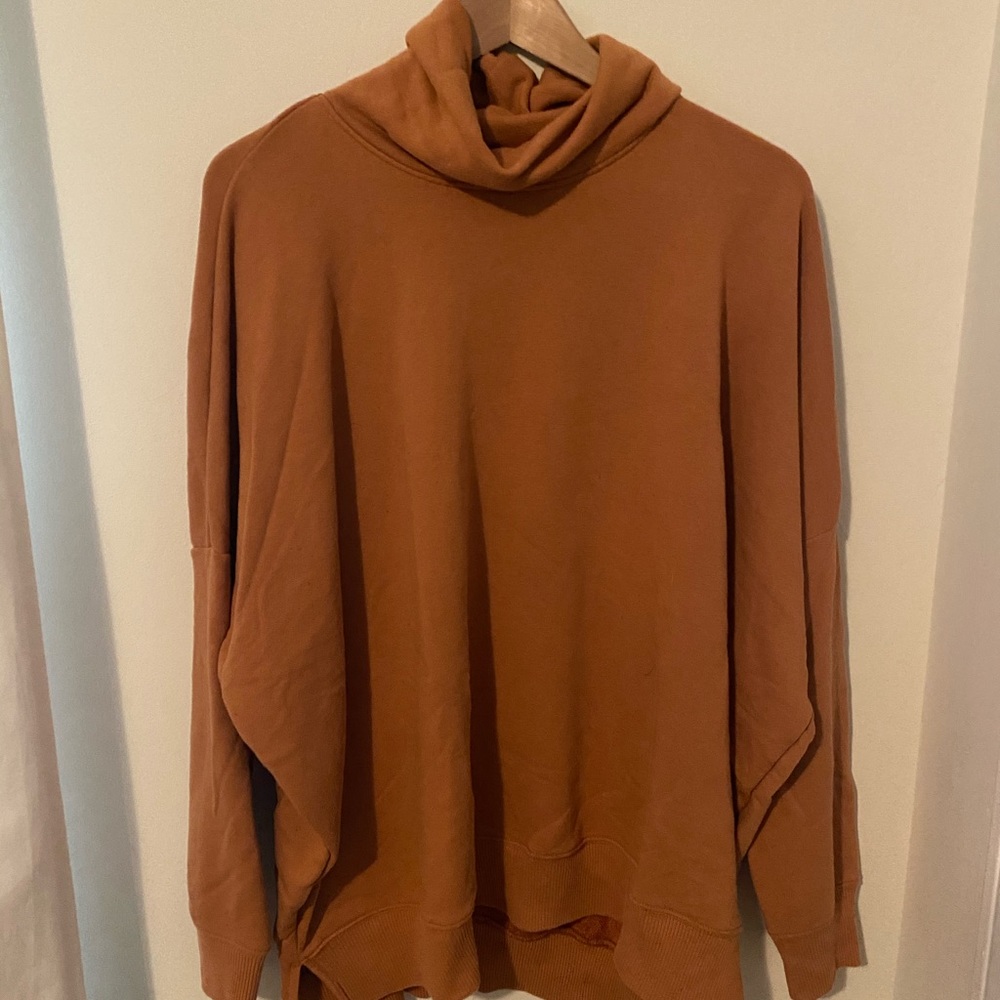 Cowl neck sweatshirt